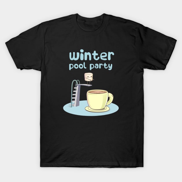 marshmallow and hot chocolate T-Shirt by walterorlandi